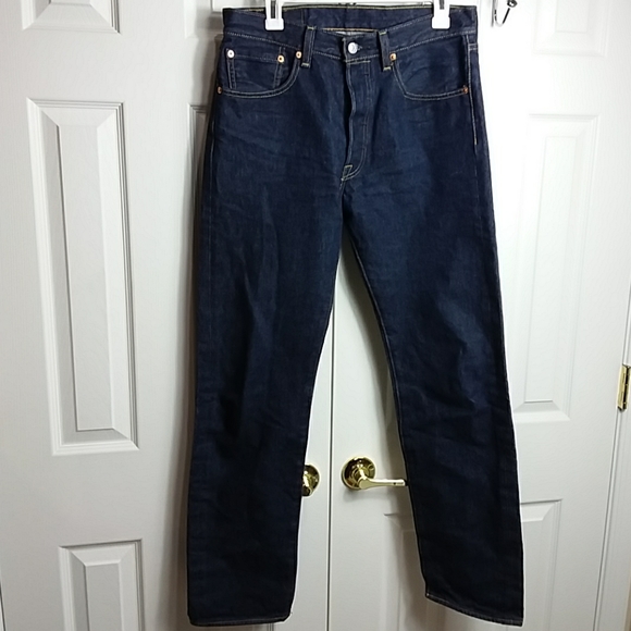 levis 501 dark blue